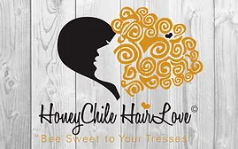 honey chile hair love logo
